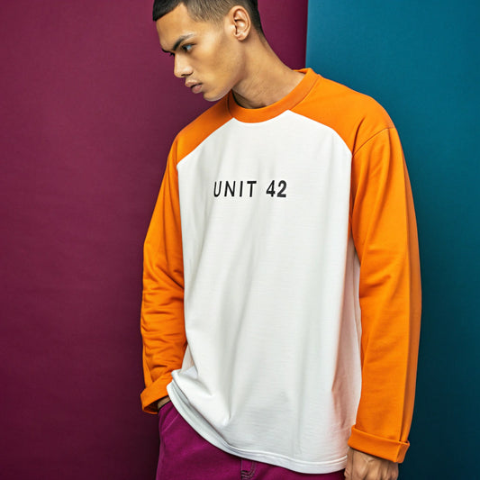 Impact Longsleeve – White/Orange